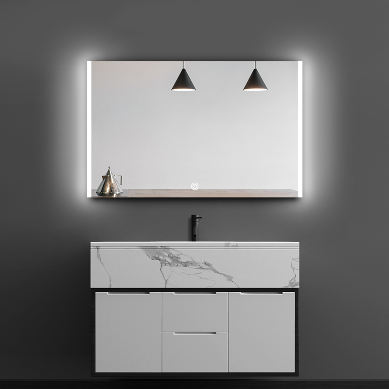 M1022-Florence Espejo luminoso rectangular de baño inteligente