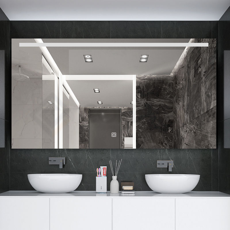 M4022 espejo inteligente de baño con luz simple LED